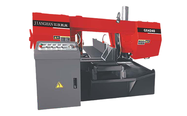 钟山GX4240旋转式带锯床