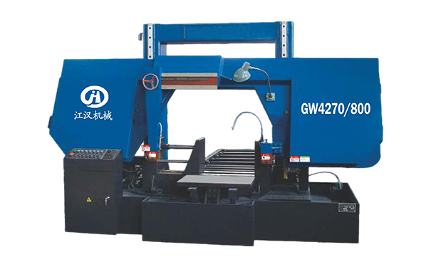 钟山GW4270/800双柱龙门卧式带锯床